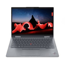 T1A Lenovo ThinkPad X1 Yoga Gen 8 Refurbished Intel® Core™ i5 i5-1345U Hybrid (2-i-1) 35,6 cm (14) Berøringsskærm WUXGA 32 GB LPDDR5-SDRAM 512 GB SSD Windows 11 Pro Grå - Guld stand