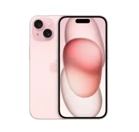 Apple iPhone 15 128GB (Lyserød) eSIM - Sølv stand