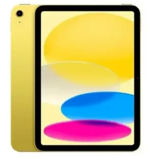Apple iPad 10 64GB WiFi + Cellular (Yellow) - 2022 - Guld stand