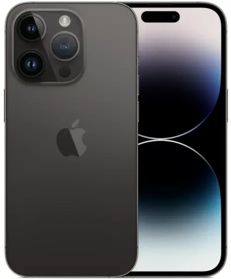 Apple iPhone 14 Pro 512GB (Space Black) - Sølv stand