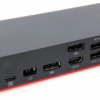 Lenovo ThinkPad USB-C Dock Gen 2 40AS, USB-C, HDMI, 2 x DP, GigE, 90 Watt adapter og USB-C kabel medfølger - Guld stand