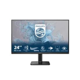 Philips 24" Skærm, Full-HD 120 Hz, IPS Monitor, 1 ms, HDMI(Kabel medfølger), VGA