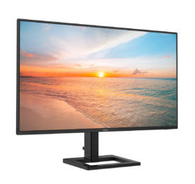 Philips 27" Skærm - Full-HD 100 Hz - IPS Monitor - 1300:1 - 1 ms - 2 watt højtalere - Højdejustering - HDMI & USB-C(USB-C Kabel medfølger)