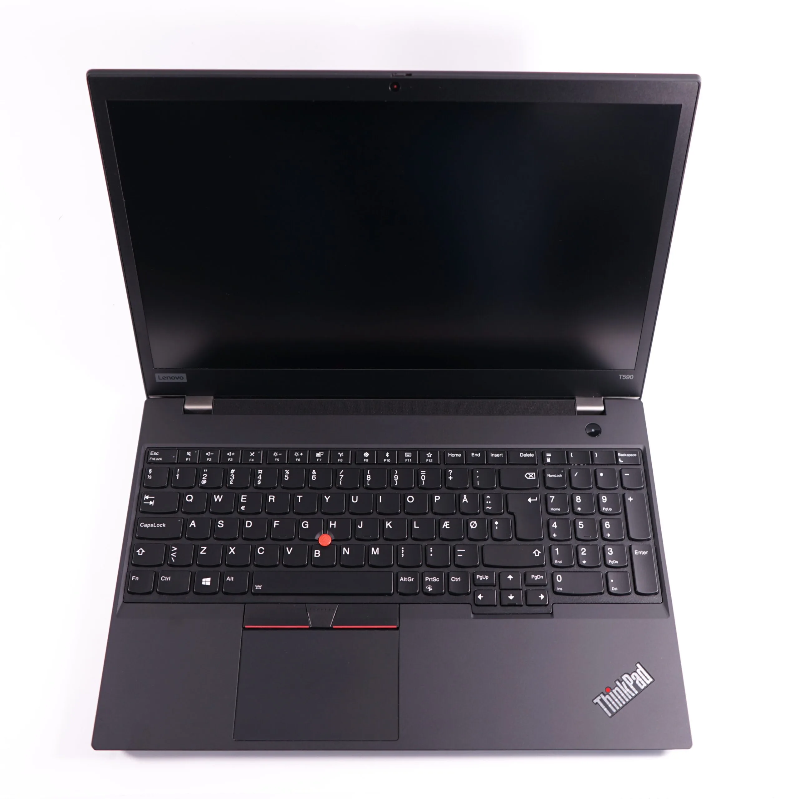 Lenovo ThinkPad T590 - i5-8365U 1.6Ghz - 8GB RAM - 256GB NVMe - 15" FHD - Win 11 - Sølv stand