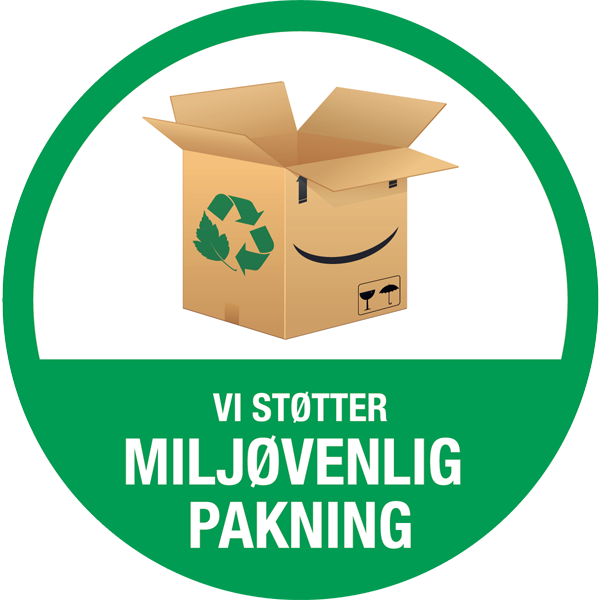 Vi støtter Miljøvenlig Pakning og bruger genbrugt pakke materiale når som helst det er muligt og praktisk anvendeligt eller forsvarligt