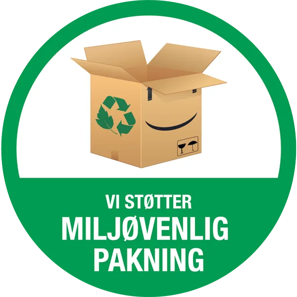 Vi støtter Miljøvenlig Pakning og bruger genbrugt pakke materiale når som helst det er muligt og praktisk anvendeligt eller forsvarligt