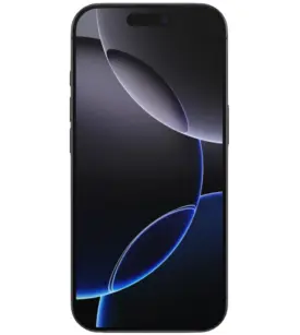 Apple iPhone 16 Pro 128GB  (sort titanium) eSIM - Guld stand