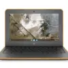 HP Chromebook 11A G6 11.6" Touch Screen - AMD A4-9120C 1,6GHz 32GB eMMC 4GB Webcam Chrome OS - Sølv stand