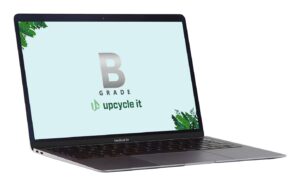 MacBook Air 2019 i5-8210Y 13.3" 8 GB 256 GB SSD Nordisk Space Grey - Sølv stand