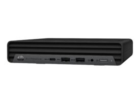 HP EliteDesk 800 G6 Mini i5-10500T 8GB 256GB Intel UHD Graphics Windows 11 Pro - Guld stand