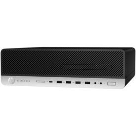HP EliteDesk 800 G3 SFF i7-7700 8GB 256GB Intel HD Graphics Windows 11 Pro - Sølv stand