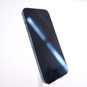 iPhone 12 Pro Max - 256GB - Pacific Blue - Guld stand