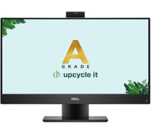 OptiPlex 7470 i5-9500 61 cm (24") All-in-One PC 16 GB 256 GB SSD Windows 11 Pro Certificeret renoveret - Guld stand