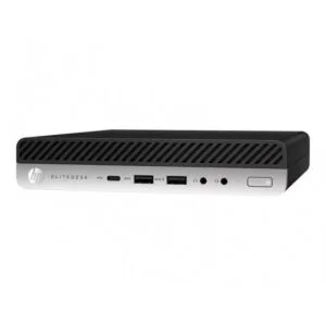 HP EliteDesk 800 G5 Mini - Intel i5 9500T 2,2GHz 256GB NVMe 8GB Win11 Pro - Sølv stand