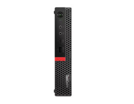 T1A Lenovo ThinkCentre M920X Refurbished Intel® Core™ i5 i5-8400T 8 GB DDR4-SDRAM 256 GB SSD Windows 11 Pro Mini PC Sort - Guld stand