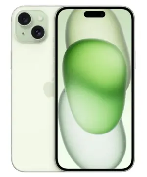 Apple iPhone 15 Plus 256GB (Grøn) eSim - Sølv stand