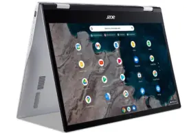 Acer Chromebook CP513-1H 13" - Snapdragon 7c Kryo 2,1GHz 64GB eMMC 4GB Webcam Chrome OS - Touch - Sølv stand