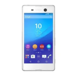 Sony Xperia M5 16GB (Hvid) - Sølv stand