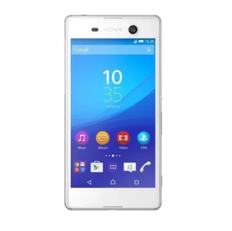 Sony Xperia M5 16GB (Hvid) - Sølv stand