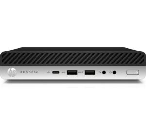 ProDesk 600 G4 Mini i3-8100T 8 GB RAM 256 GB SSD Windows 11 Pro , - Guld stand