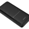 DELTACO Powerbank - 20000 mAh - 74 Wh - 20 Watt - PD - 3 output-stikforbindelser (2 x USB, 24 pin USB-C) - sort