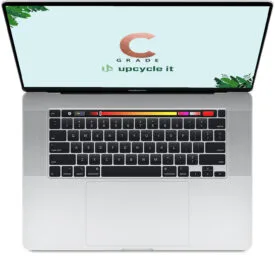 MacBook Pro 2017 i7-7700HQ 15" 16 GB RAM 256 GB SSD AMD Radeon Pro 555 macOS Sequoia Svensk Space Grey - Bronze stand