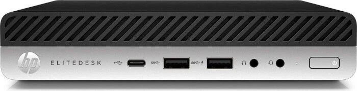 HP EliteDesk 800 G5 Mini - Intel i5 9500T 2,2GHz 256GB NVMe 16GB Win11 Pro - Sølv stand HP EliteDesk 800 G5 Mini - Intel i5 9500T 2,2GHz 256GB NVMe 16GB Win11 Pro - Sølv stand