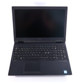 Dell Precision 7530 - I9-8950hk 2.9GHz - 32GB - 1TB NVME - Quadro P2000 - 15" FHD - Sølv stand