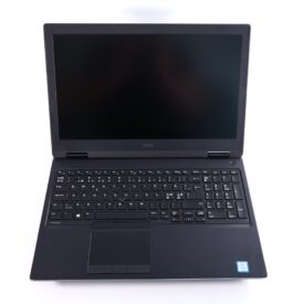 Dell Precision 7530 - I9-8950hk 2.9GHz - 32GB - 1TB NVME - Quadro P2000 - 15" FHD - Sølv stand