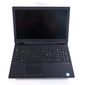 Dell Precision 7530 - I9-8950hk 2.9GHz - 32GB - 1TB NVME - Quadro P2000 - 15" FHD - Sølv stand