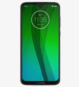 Motorola Moto G7 6.2" Dual SIM - 64GB - Sort - Sølv stand