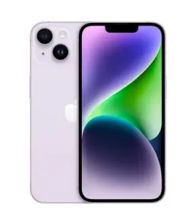 Apple iPhone 14 256GB - Purple - Sølv stand - E-SIM