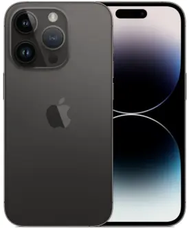 Apple iPhone 14 Pro 256GB (Space Black) - Sølv stand