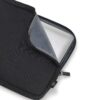 DICOTA Laptop Sleeve Eco BASE 13''-13.3'', Black - made from recycled PET-bottles