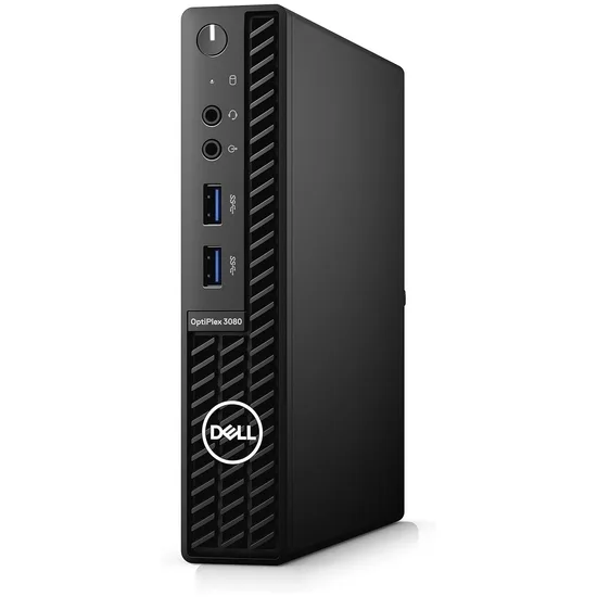 Dell OptiPlex 3080 Tiny i5-10500T 16GB 256GB Windows 11 Pro - Guld stand