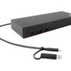 Lenovo ThinkPad Hybrid USB-C with USB-A Dock - Dockingstation - USB-C & C->A-adapter - 2 x HDMI, 2 x DP - 1GbE - 135 Watt - Genbrugt IT