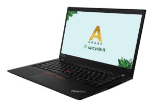 ThinkPad T14s Gen 2 AMD AMD Ryzen™ 7 PRO 5850U 14" Touchskærm 16 GB RAM 256 GB SSD Windows 11 Pro Nordisk - Guld stand