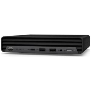 HP EliteDesk 400 G6 Mini Wi-Fi i3-10100T 8GB 256GB Intel UHD Graphics Windows 11 Pro - Sølv stand - Sølv stand