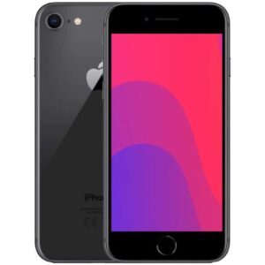 Apple iPhone 8 4.7 64GB (Space grey) - Guld stand+