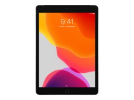 Apple 10.2-inch iPad Wi-Fi Cellular 10.2 32GB Grå - Guld stand+