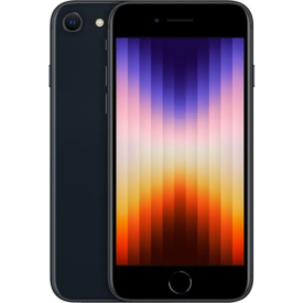 Apple iPhone SE (3rd generation) 4.7 64GB Midnat - Sølv stand