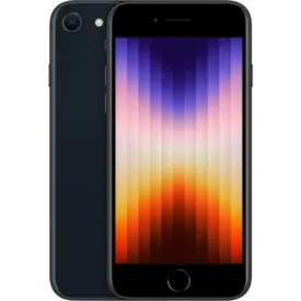 Apple iPhone SE (3rd generation) 4.7 64GB Midnat - Sølv stand