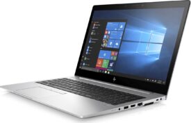 HP EliteBook 850 G5 - 15.6" Full-HD IPS - Core i5-8350U - 16GB RAM - 256GB SSD - Windows 11 Pro - Sølv stand
