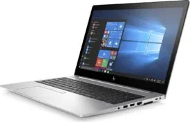 HP EliteBook 850 G5 - 15.6" Full-HD IPS - Core i5-8350U - 16GB RAM - 256GB SSD - Windows 11 Pro - Sølv stand