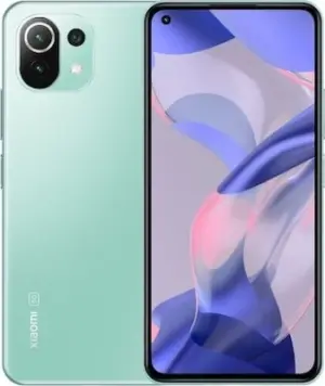 Xiaomi MI 11 LITE 5G - 128GB - Mint Green - Sølv stand