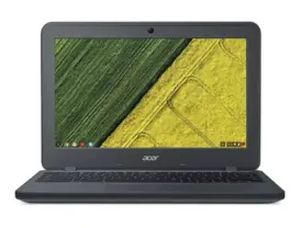11″ Acer Chromebook C731 N16Q13 – Intel Celeron N3060 1,6GHz 32GB eMMC 4GB Webcam Chrome OS – Sølv stand