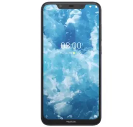Nokia 8.1 64GB (Sort) - Sølv stand