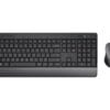 TRUST TKM-450 Comfort Trådløs Tastatur & Mus sæt - lydløse taster og knapper - skal fremstillet af 85% genbrugte materialer