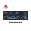 Keychron K4 Pro QMK/VIA Wireless RGB Hot Swap K Pro Red - ND - Gaming Tastatur - Nordisk - Sort