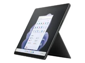 Microsoft Surface Pro 9 13 i5 1245U 8GB 256GB Grafit - Guld stand
